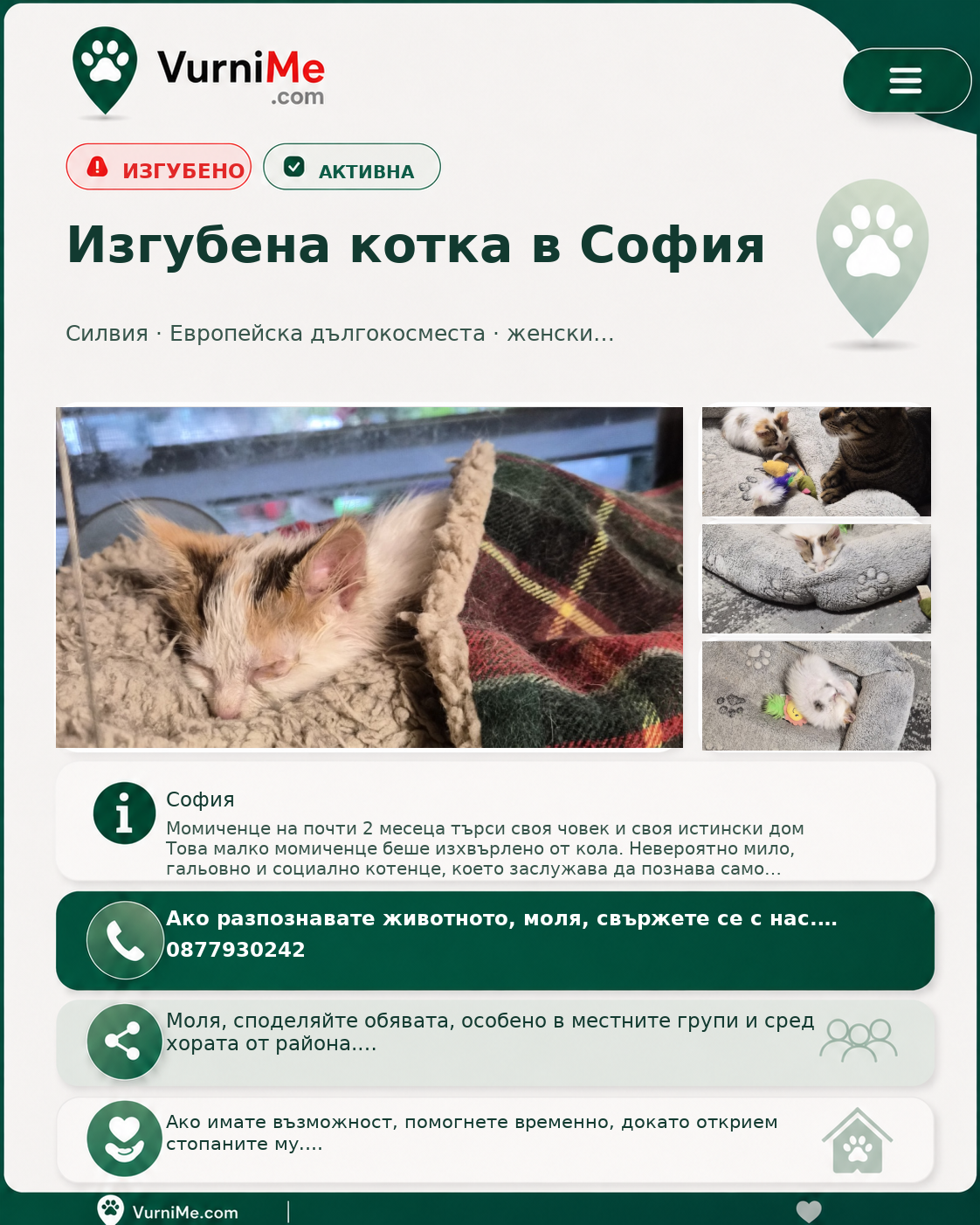 Генериран плакат за обявата