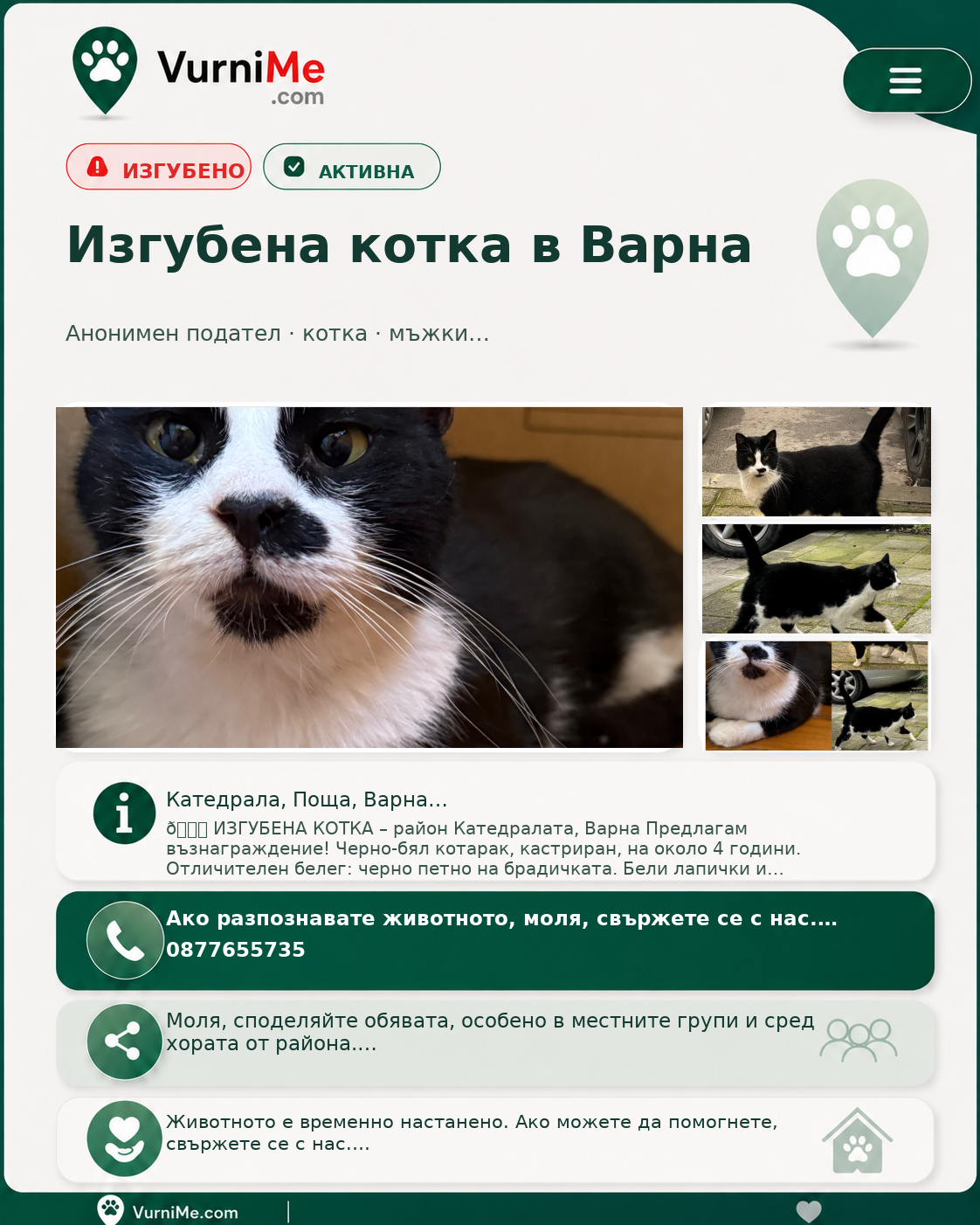Генериран плакат за обявата